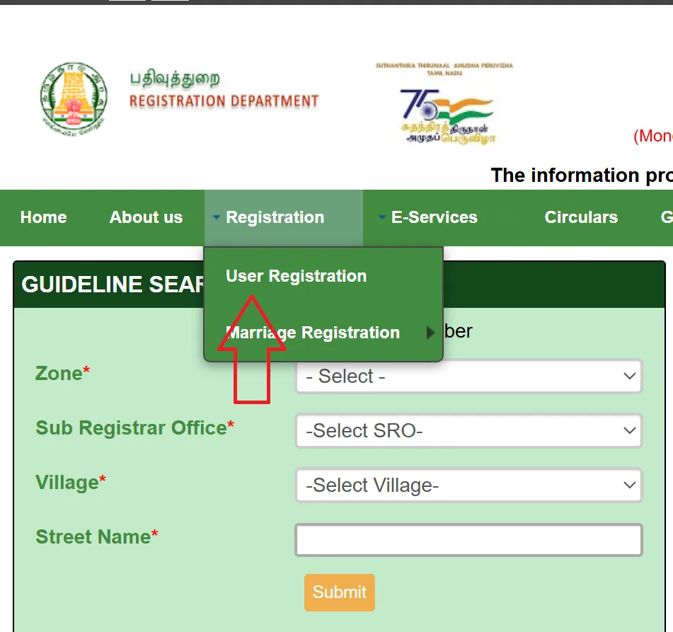 User Registration